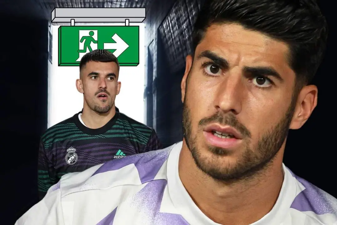 Marco Asensio escucha a Dani Ceballos