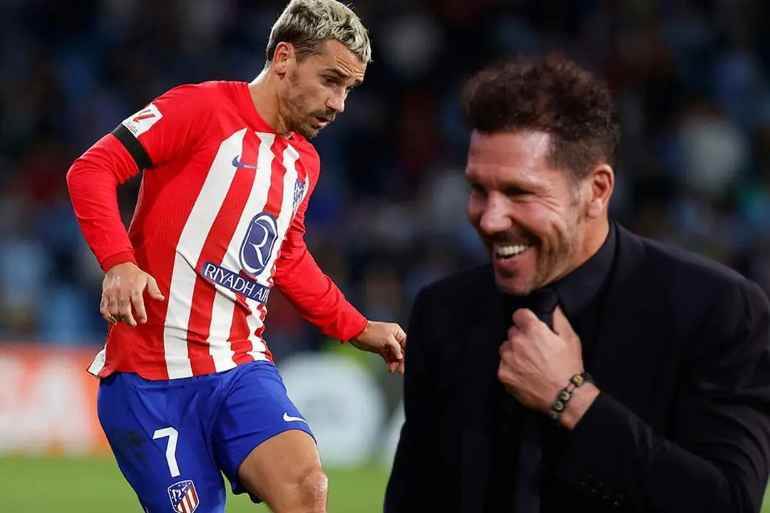Simeone, el creador de Antoine Griezmann