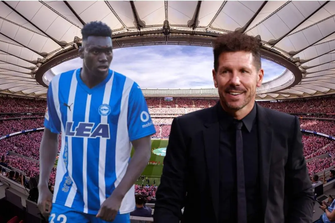 Simeone, impresionado con Samu Omorodion