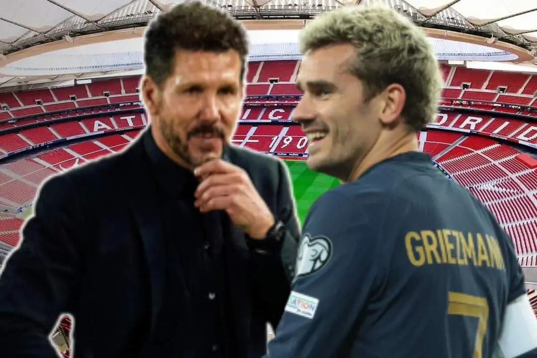 Antoine Griezmann es indiscutible con Simeone