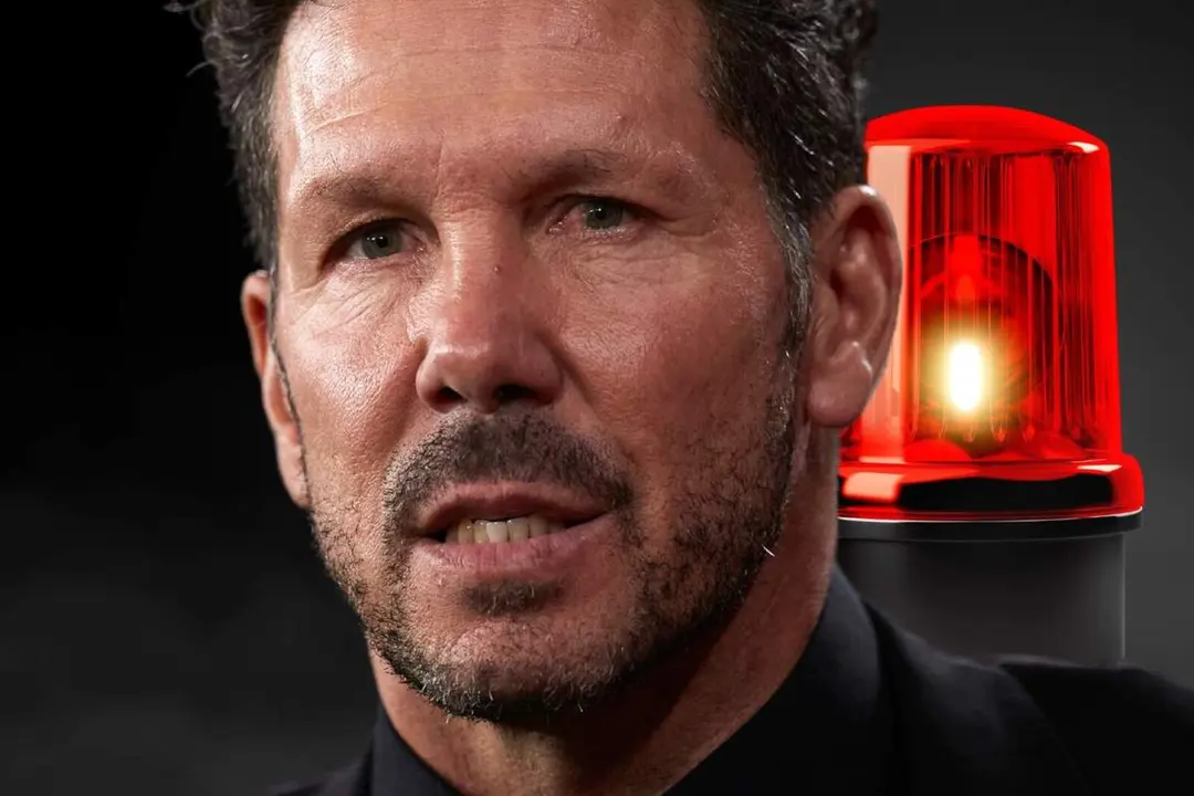 Simeone, en alerta con uno de sus pilares en el centro del campo