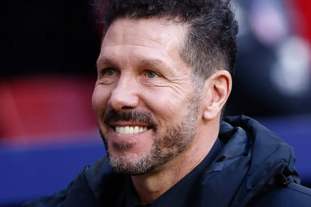 La felicidad de Simeone | Fuente @Atleti