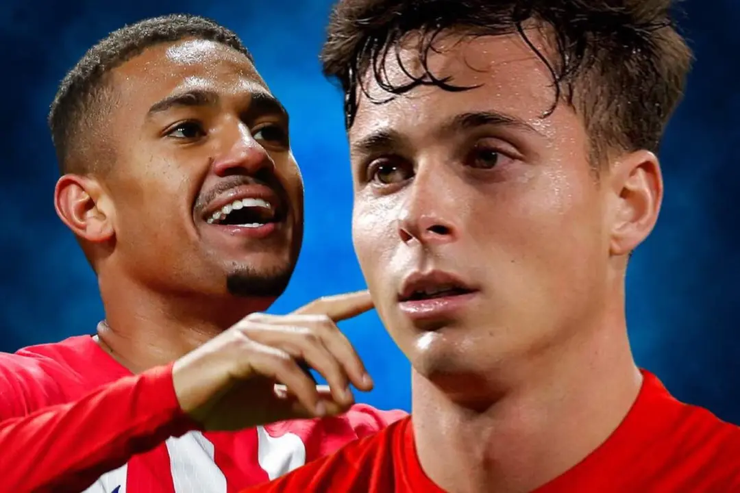 Rodrigo Riquelme y Samuel Lino