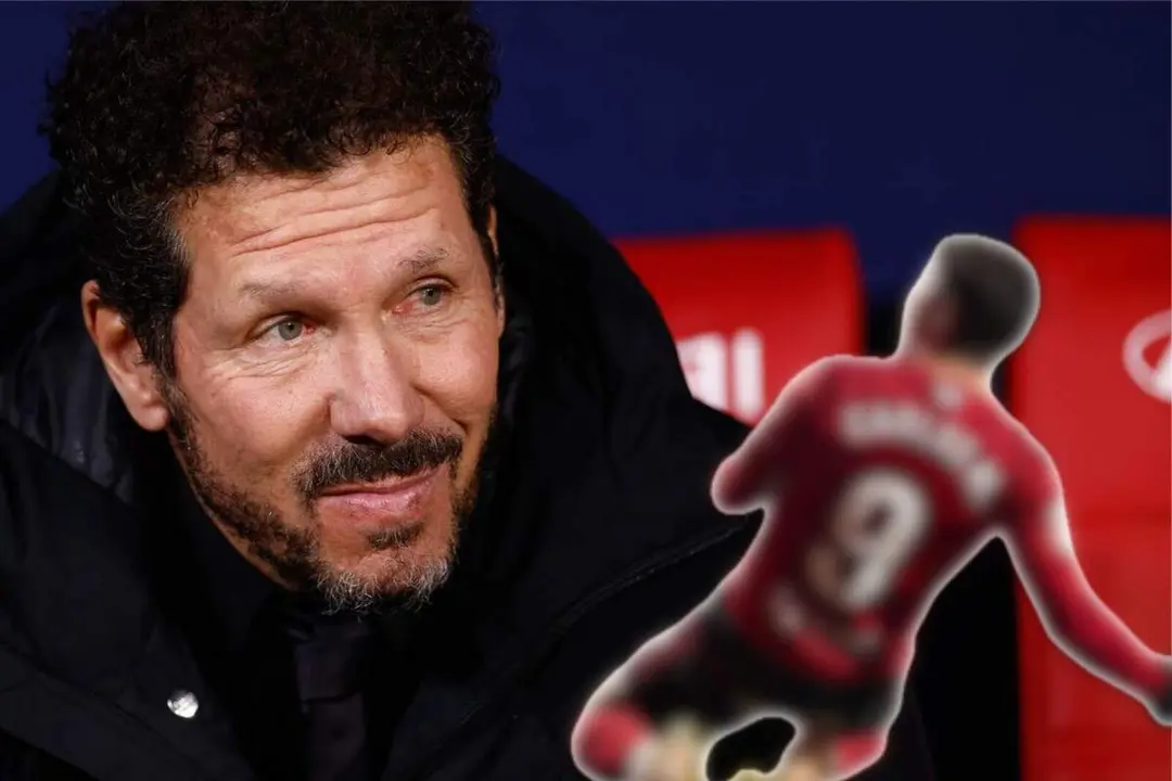 Simeone vigila de cerca a uno de sus canteranos