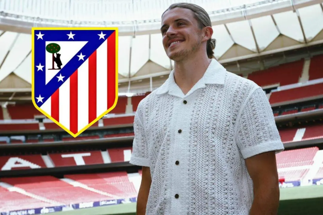 Gallagher cerca de vestir de rojiblanco