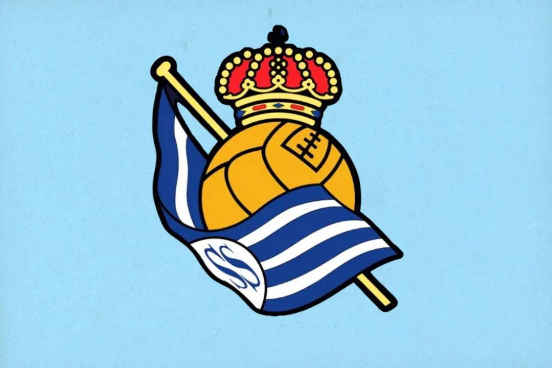 El escudo de la Real Sociedad