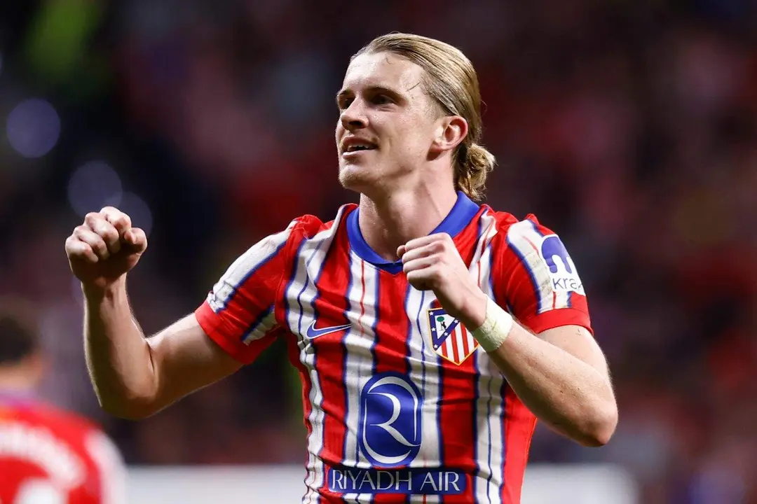 Conor Gallagher marca su primer gol como rojiblanco