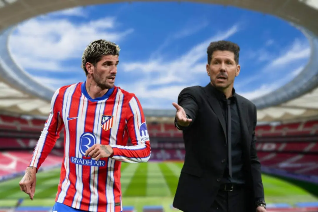 Simeone y su dardo a De Paul