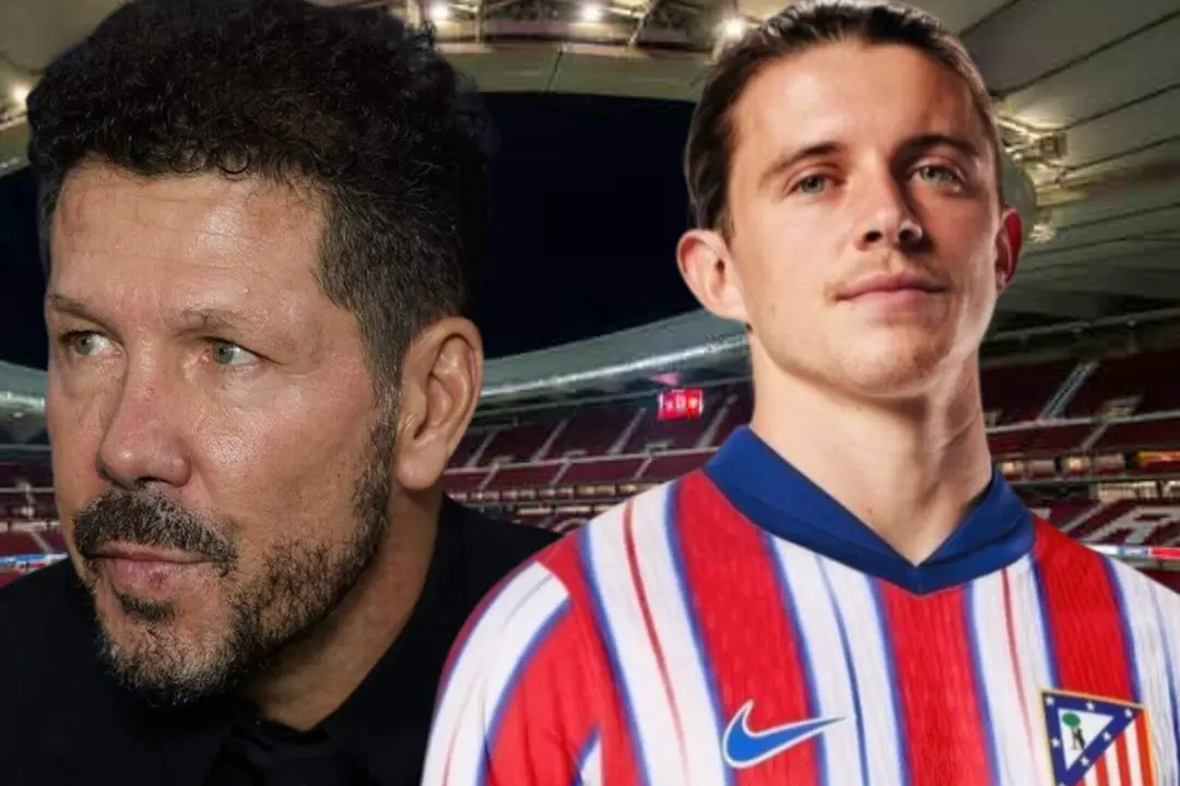 Simeone bendice la llegada de Conor Gallagher