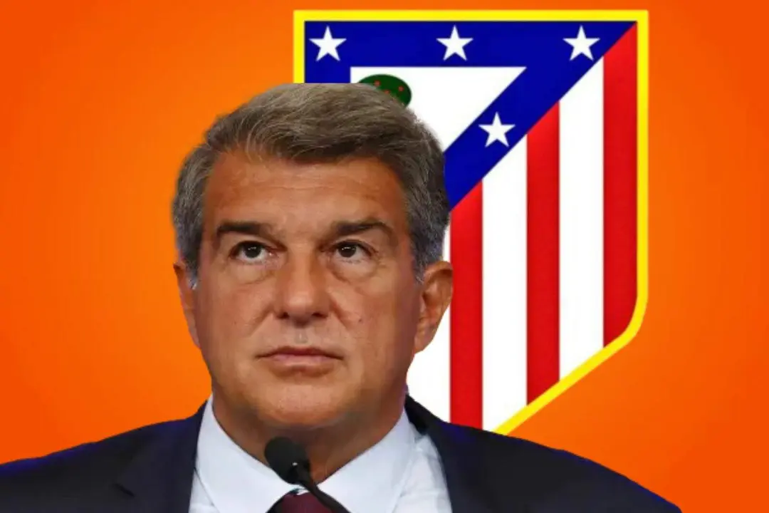 Laporta usa al Atl&eacute;tico/Canva