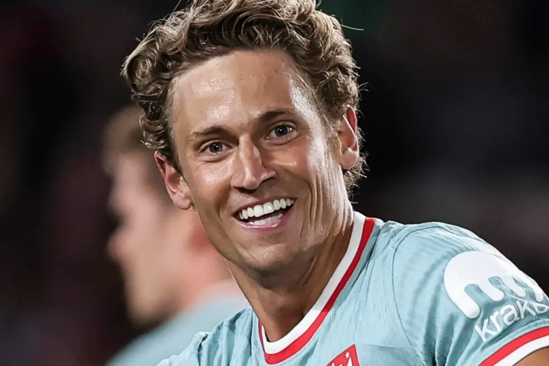 Marcos Llorente tras marcar ante el FC Barcelona