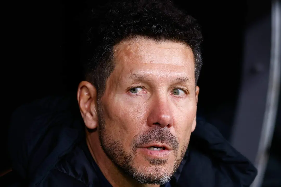 Simeone no se fue nada satisfecho con los suyos (Fuente: Europa Press)