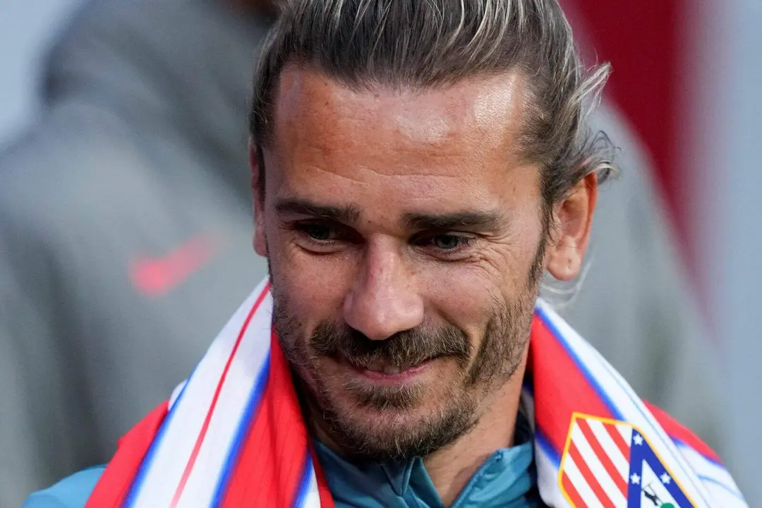 Antoine Griezmann en el Metropolitano
