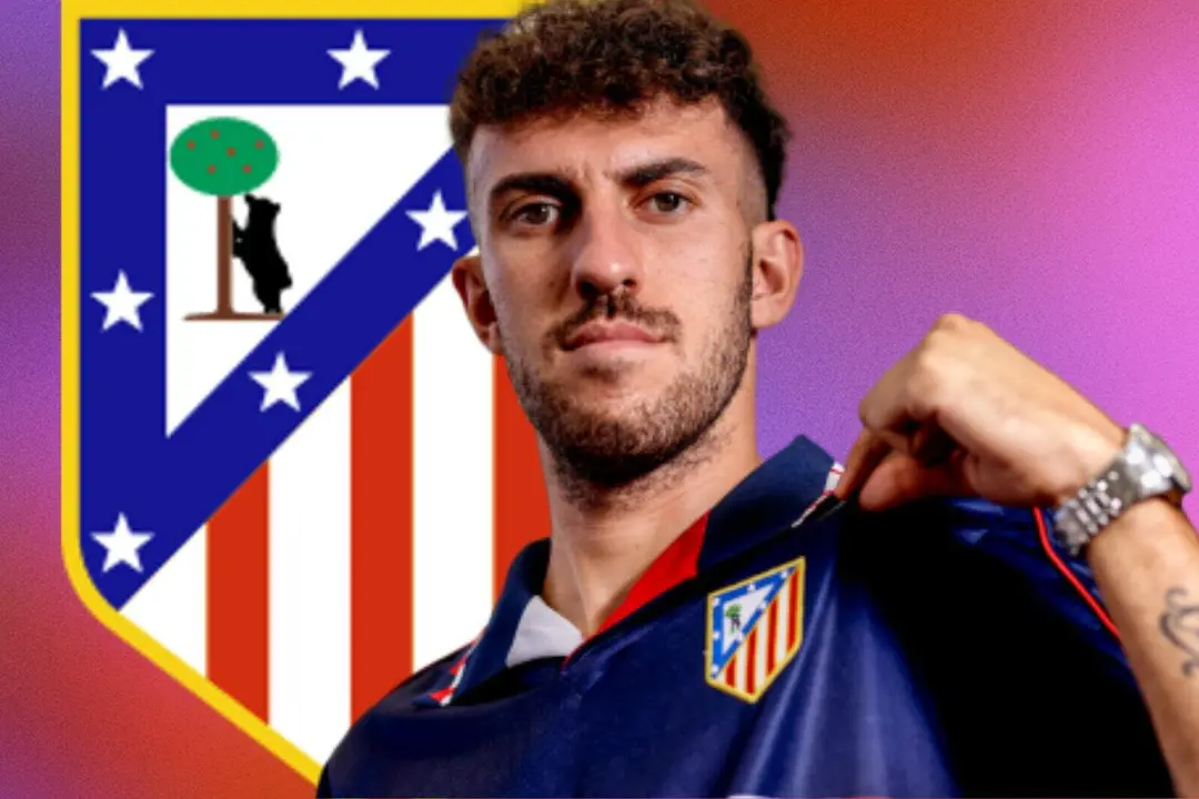 Matteo Ruggeri lanza un mensaje tras el cierre de la temporada. | Fuente: (@Atleti y Canva)