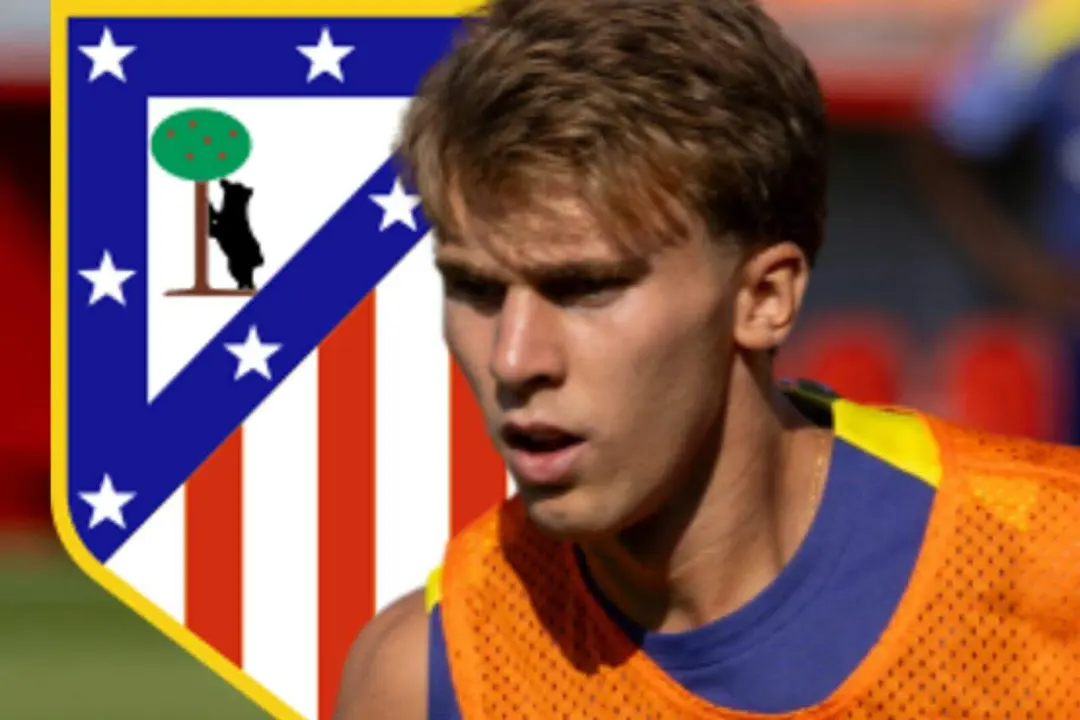 Barrios se rompe (Fuente: Canva y Atleti)