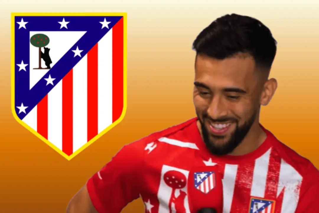 El jugador argentino se muestra feliz tras el gol en su debut