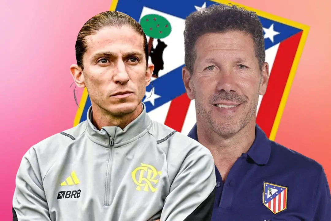 Filipe y Simeone se admiran