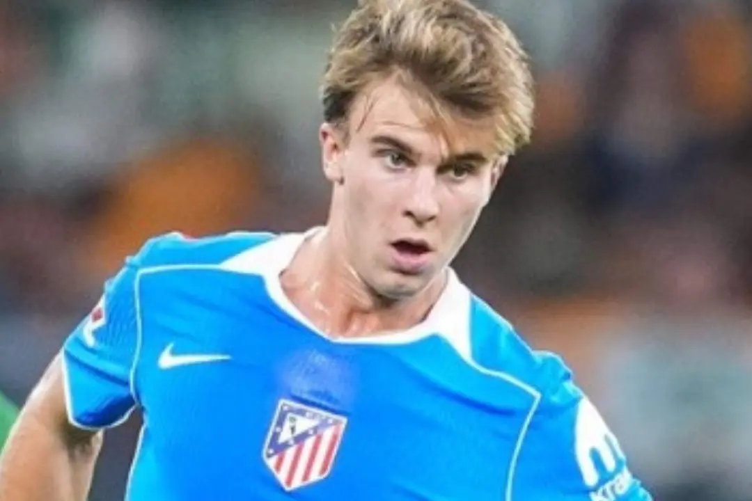 Barrios tuvo que salir lesionado, como en Liga (Fuente: @Atleti)