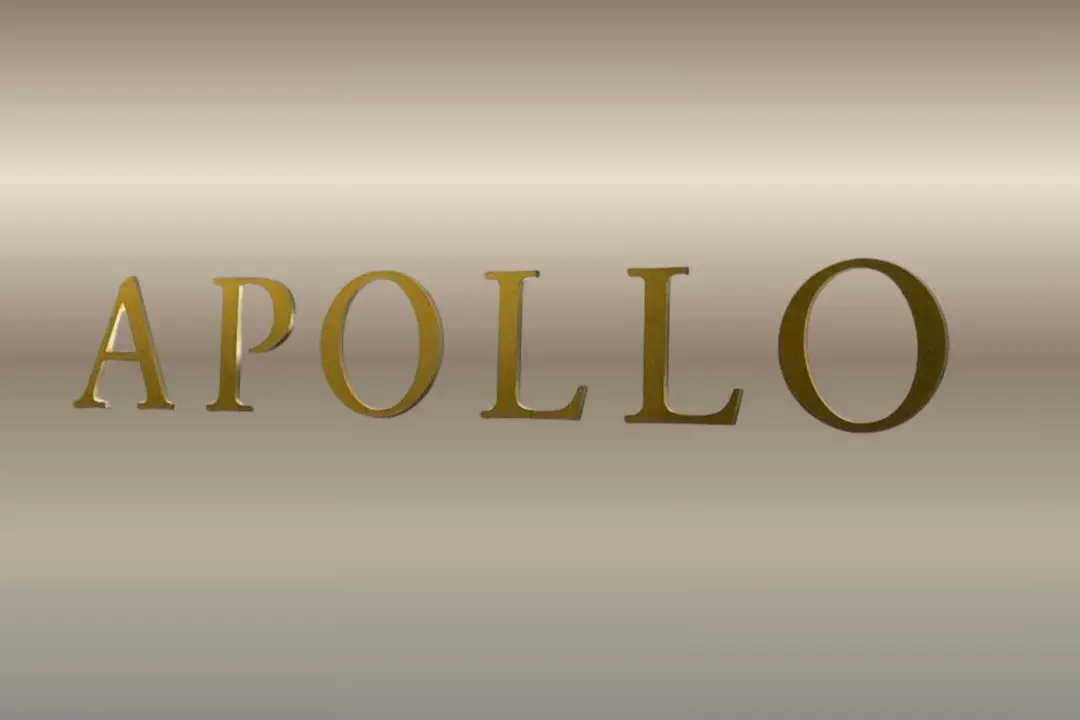 Logo de Apollo en su sede