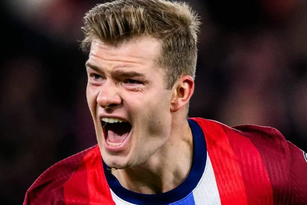Sorloth se estrena en un Mundial | Fuente (@Atleti)
