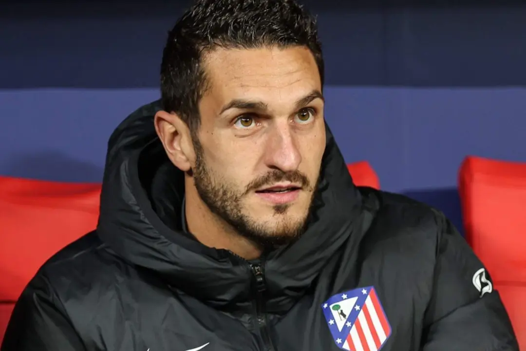 Koke descanso en la primera parte