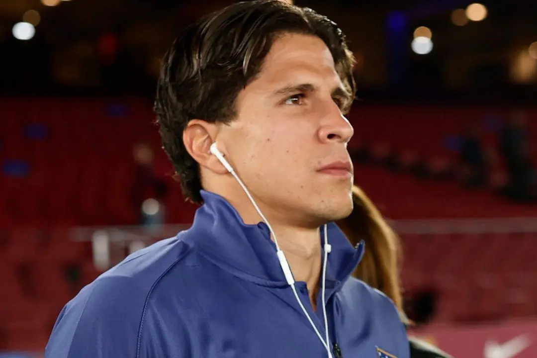 Giuliano en el Camp Nou