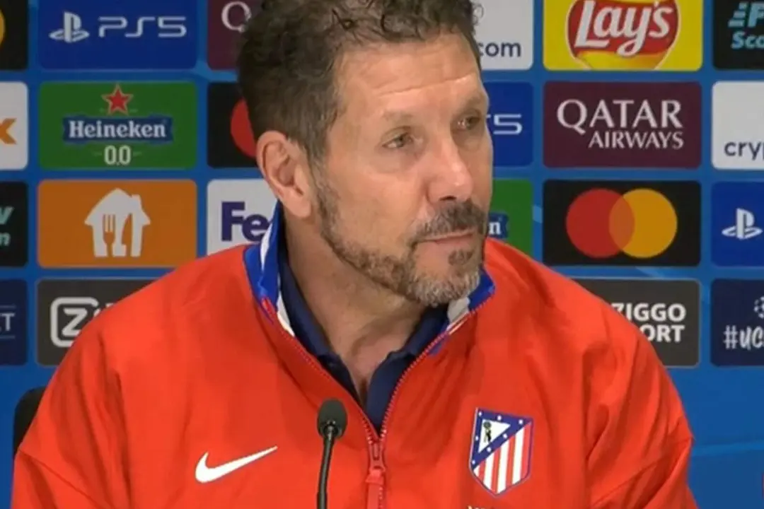 Simeone hablo en la previa del PSV