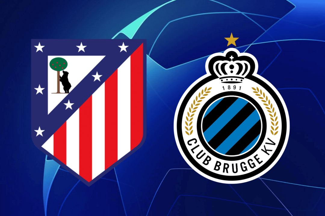 El Atl&eacute;tico se medir&aacute; el Brujas | Fuente: Canva, UEFA