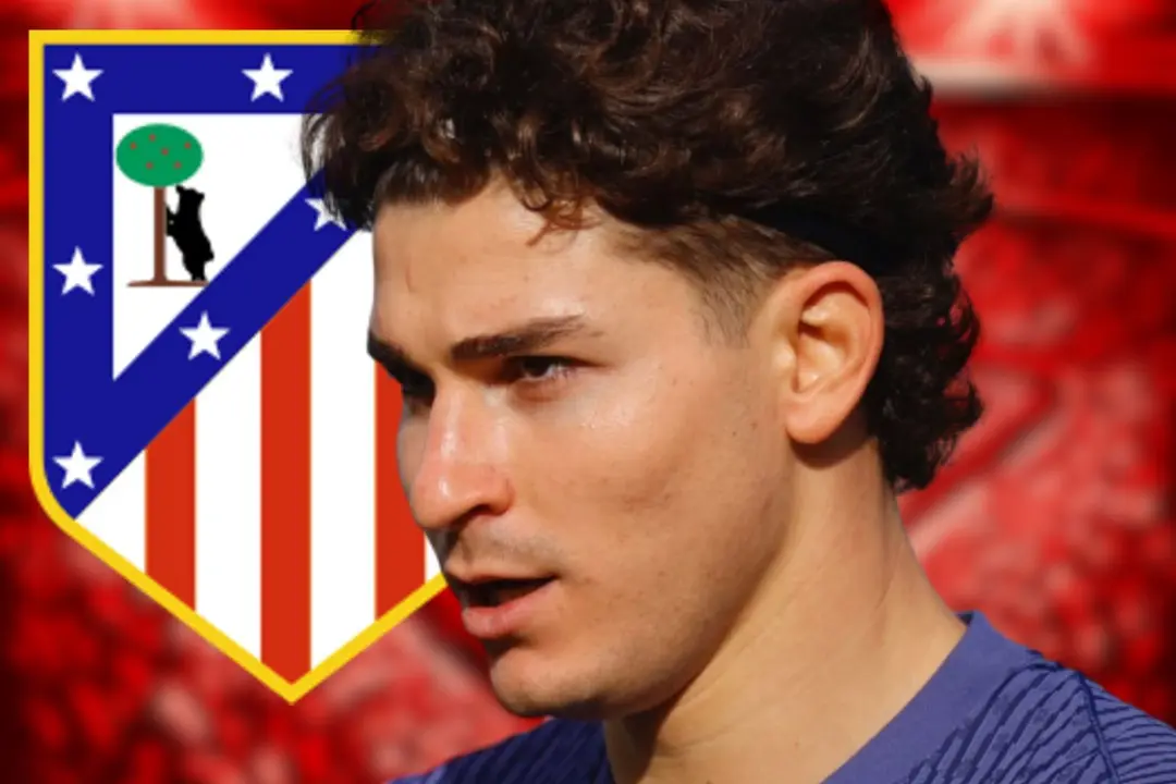 El futuro de Juli&aacute;n / Fuente: Canva, @Atleti