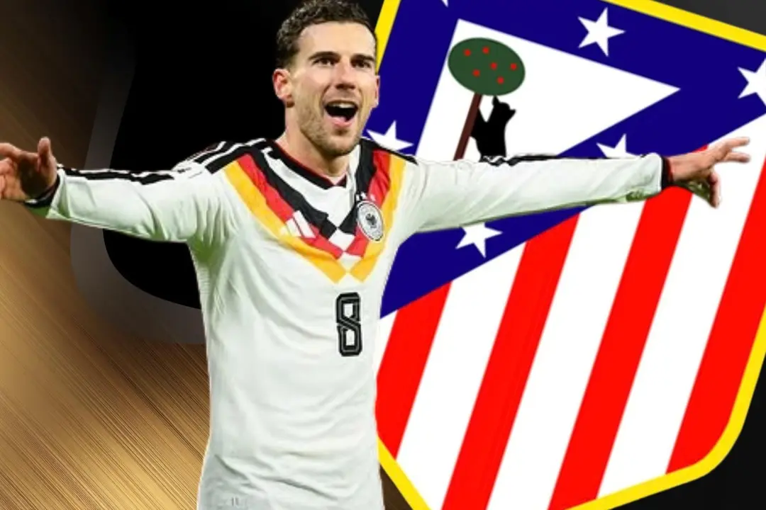 El Atl&eacute;tico se queda sin su fichaje. (Fuente: Canva Pro, @leon_goretzka)