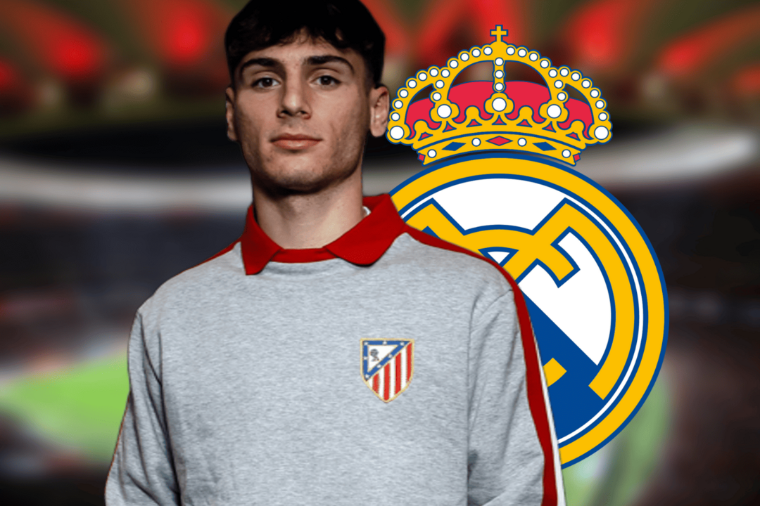 Rodrigo Mendoza ya viste de rojiblanco | Fuente: Canva, Atl&eacute;tico de Madrid