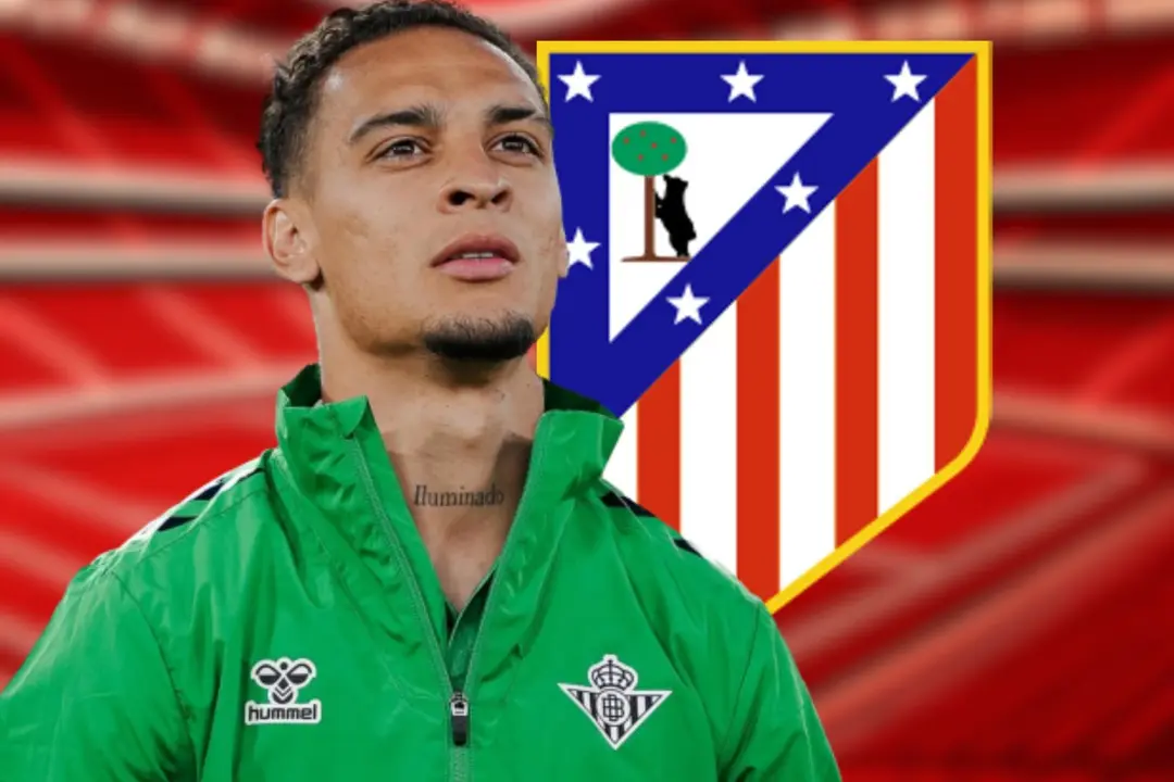 Antony estaba en la agenda del Atl&eacute;tico de Madrid / Fuente: (Canva, @Antony00)