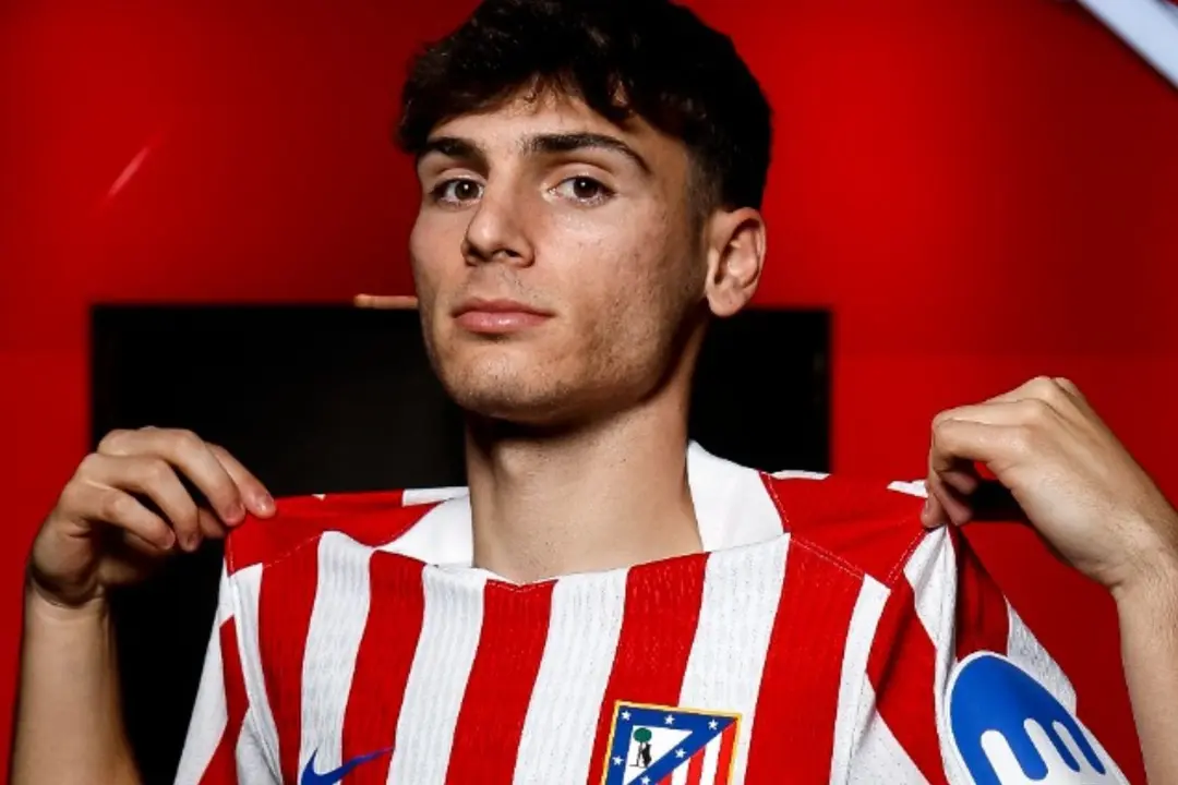 Rodrigo Mendoza cae lesionado ante Osasuna: Fuente @Atleti