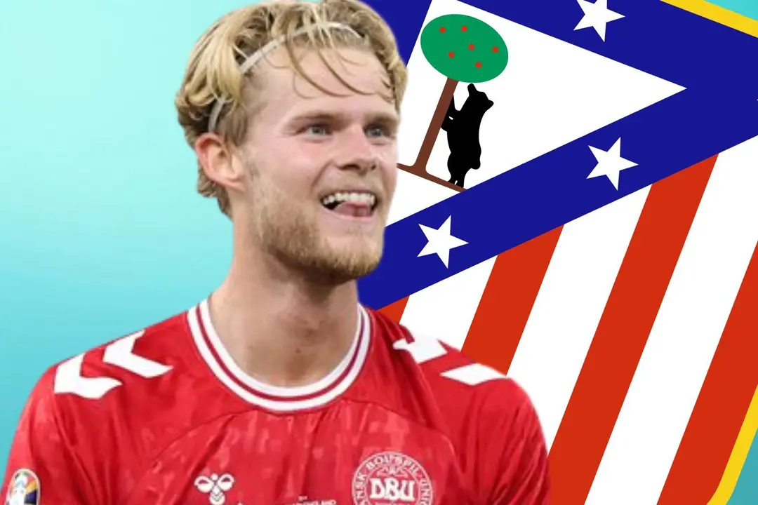 El dan&eacute;s estuvo seguido por el Atl&eacute;tico. (Fuente: Canva Pro)