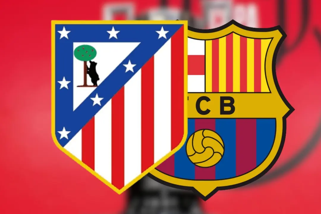 Los rojiblancos reciben al Bar&ccedil;a en Copa del Rey | Fuente (Canva, @RFEF)