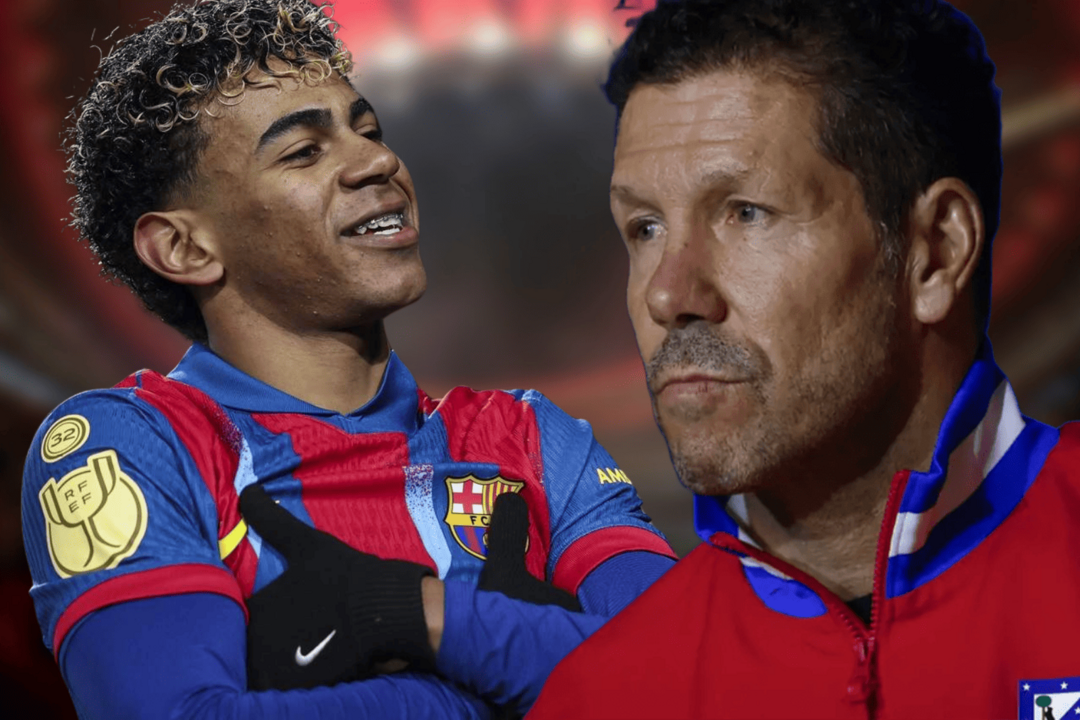 Simeone prepara novedades para visitar al FC Barcelona en Copa del Rey | Fuente (Canva, @Atleti, @FCBarcelona)