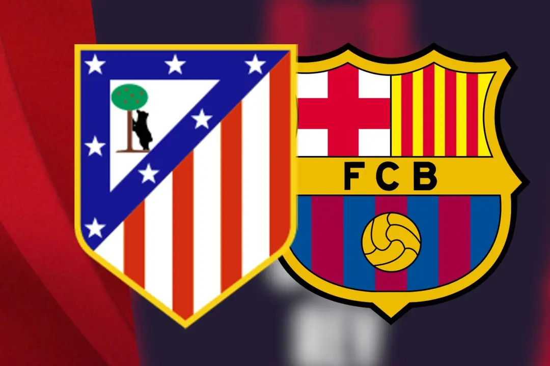 Posible alineaci&oacute;n del Atl&eacute;tico de Madrid ante el Bar&ccedil;a | Fuente: Canva