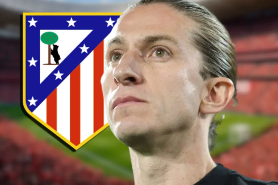 Filipe Lu&iacute;s y su futuro | Fuente: (Canva, @libertadoresbr)