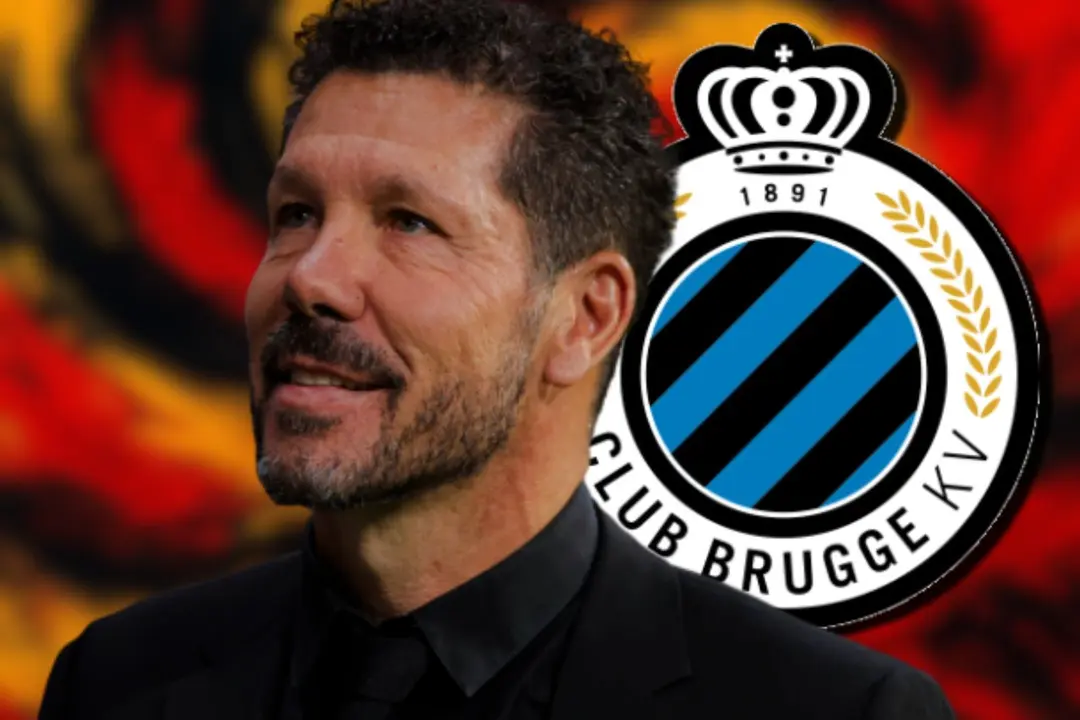 La maldici&oacute;n del Atl&eacute;tico de Madrid en Brujas | Fuente: (Canva, @Atleti)