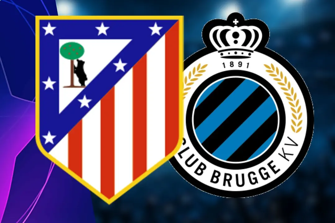 El Atl&eacute;tico se enfrent&oacute; a los belgas | Fuente: (Canva, UEFA)