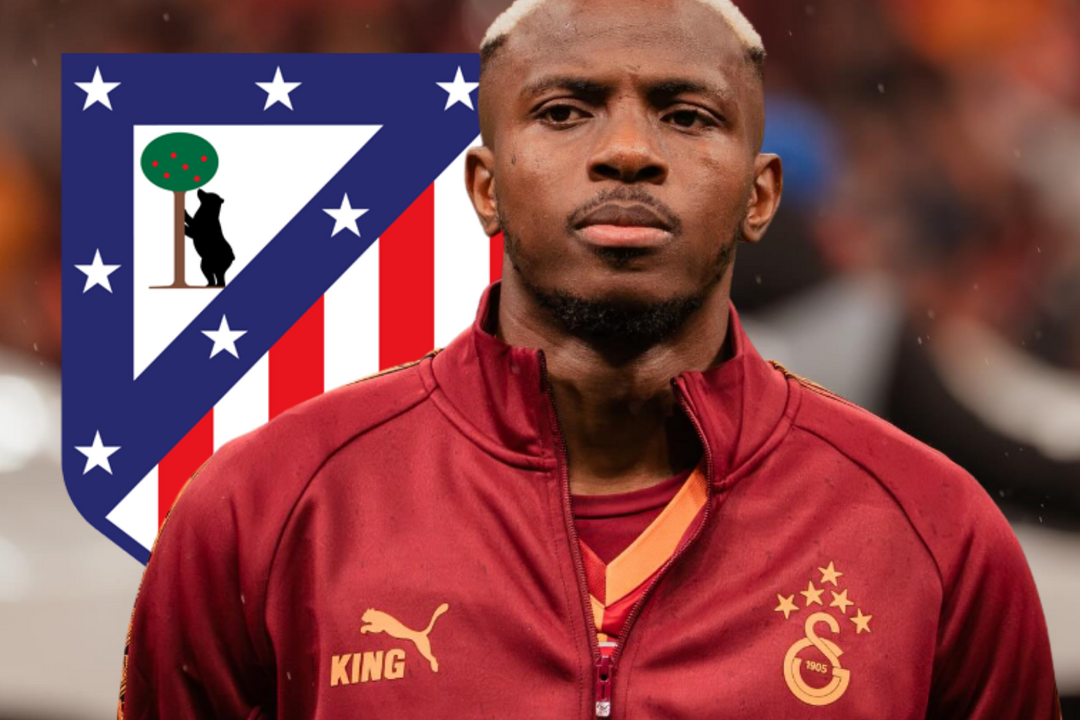 Osimhen, cada vez m&aacute;s lejos del Atl&eacute;tico | Fuente (@victorosimhen9, Canva)