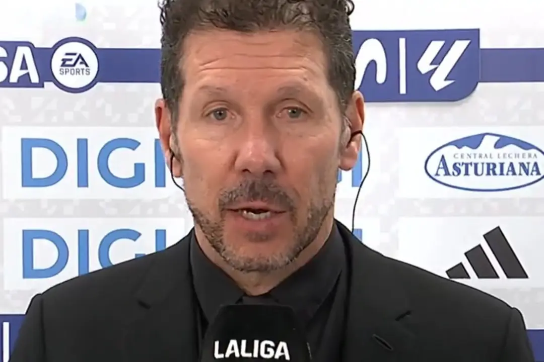 Simeone en Movistar | Fuente @MPlusDeportes
