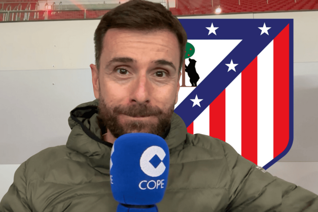 Rub&eacute;n Mart&iacute;n carga contra el juego del Atl&eacute;tico | Fuente (COPE, Canva)