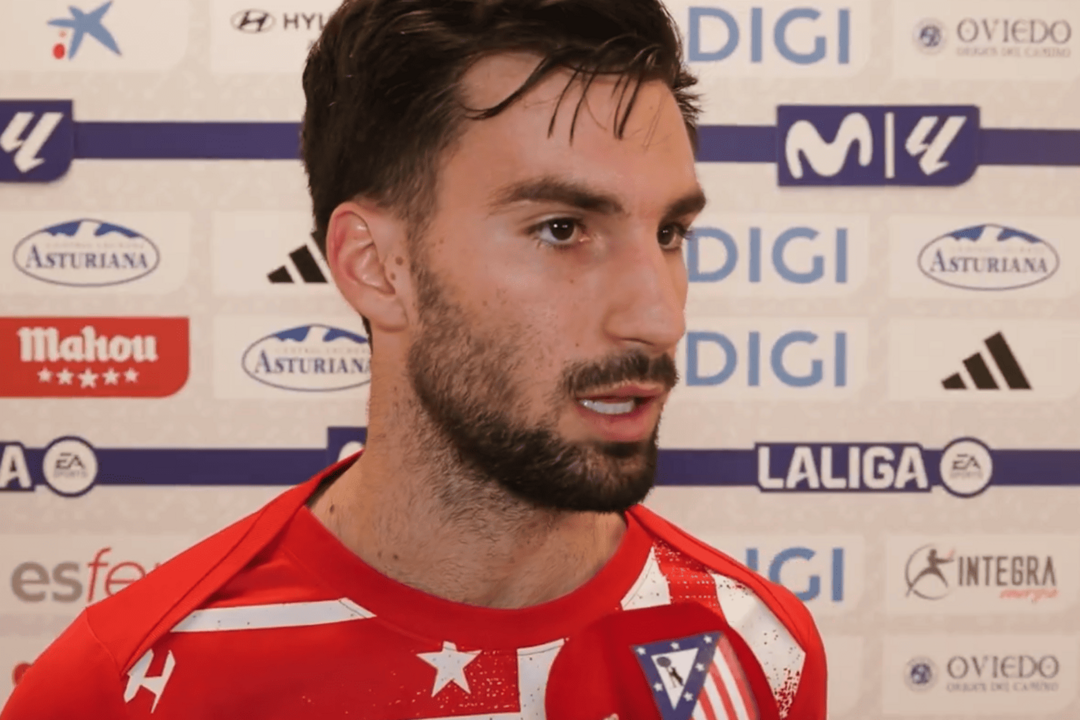 &Aacute;lex Baena habl&oacute; tras el partido | Fuente (@Atleti)