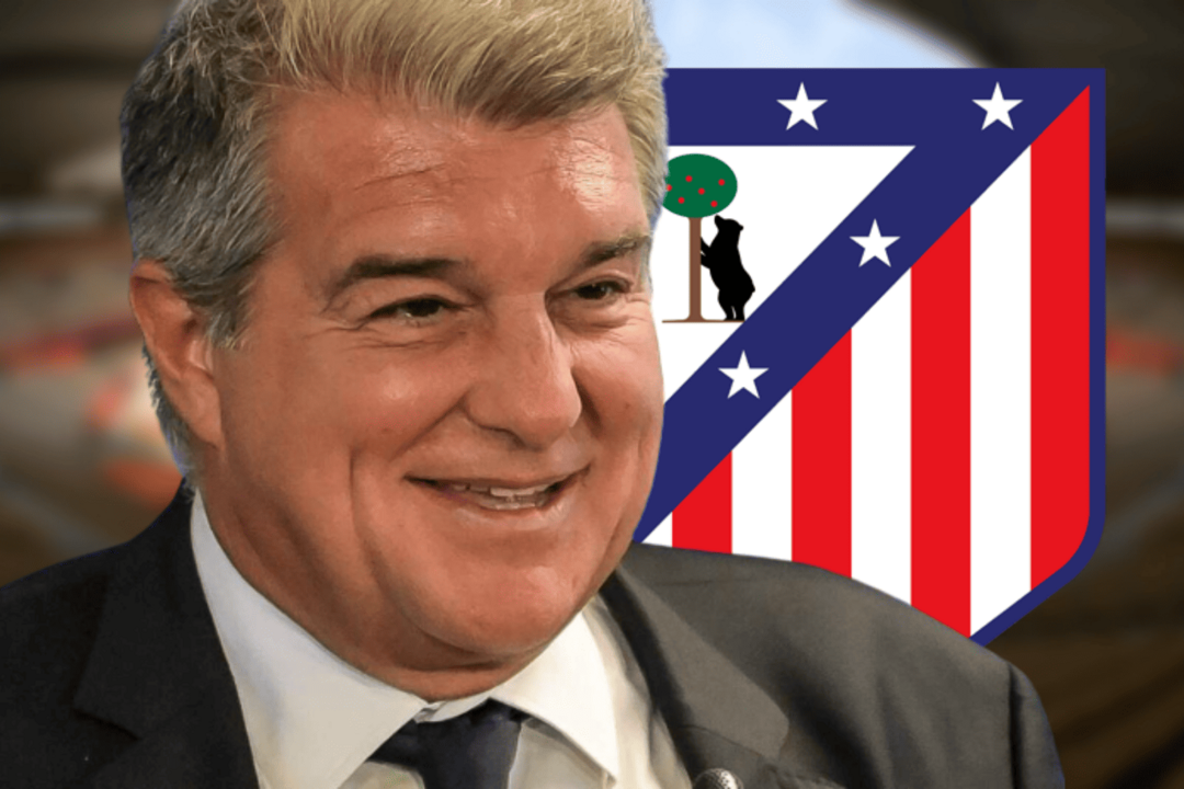 Laporta desaf&iacute;a al Atl&eacute;tico | Fuente (FC Barcelona, Canva)