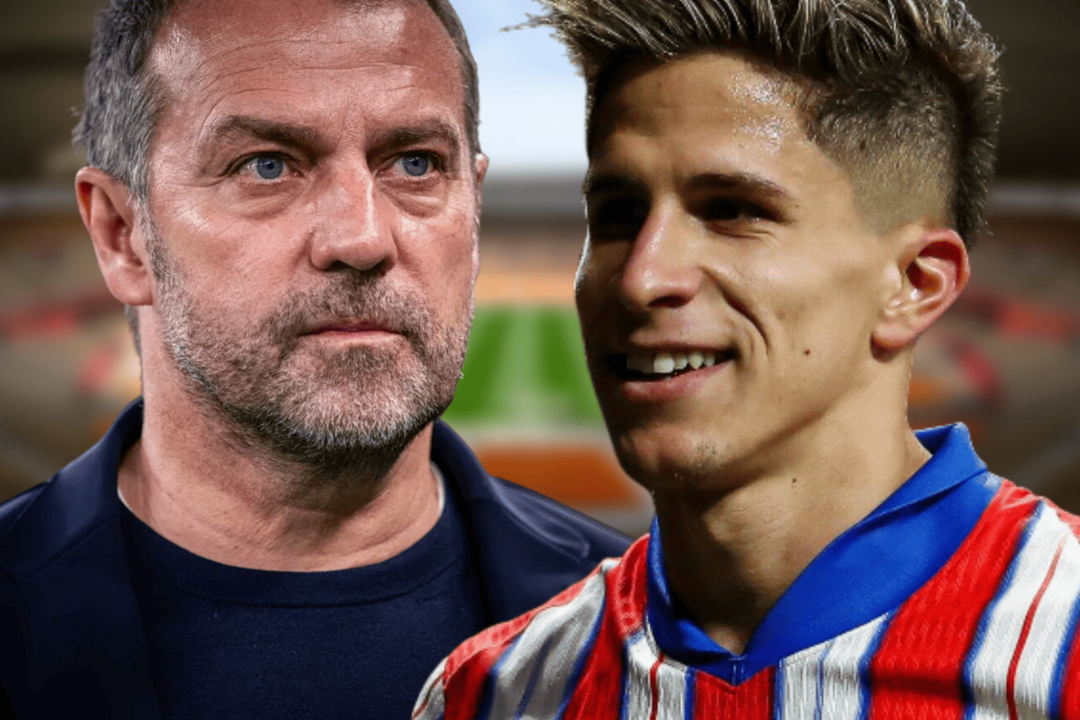 Flick teme la ofensiva de Giuliano Simeone | Fuente (@Atleti, @FCBarcelona)