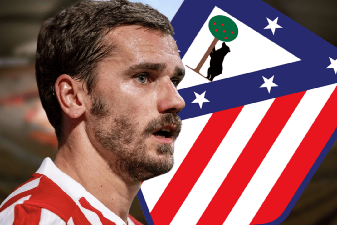 Se busca relevo para Griezmann | Fuente (@Atleti y Canva)