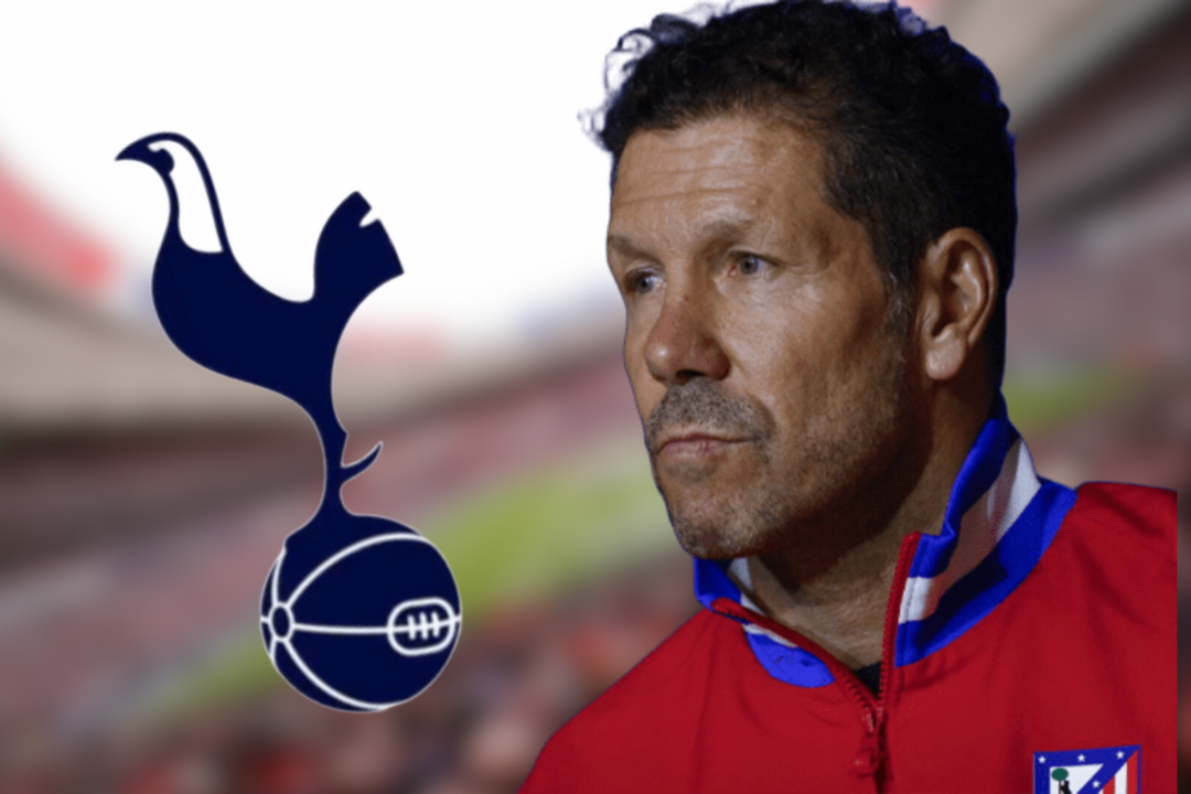 La mala situaci&oacute;n del Tottenham | Fuente (@Atleti, @SpursOfficial y Canva)
