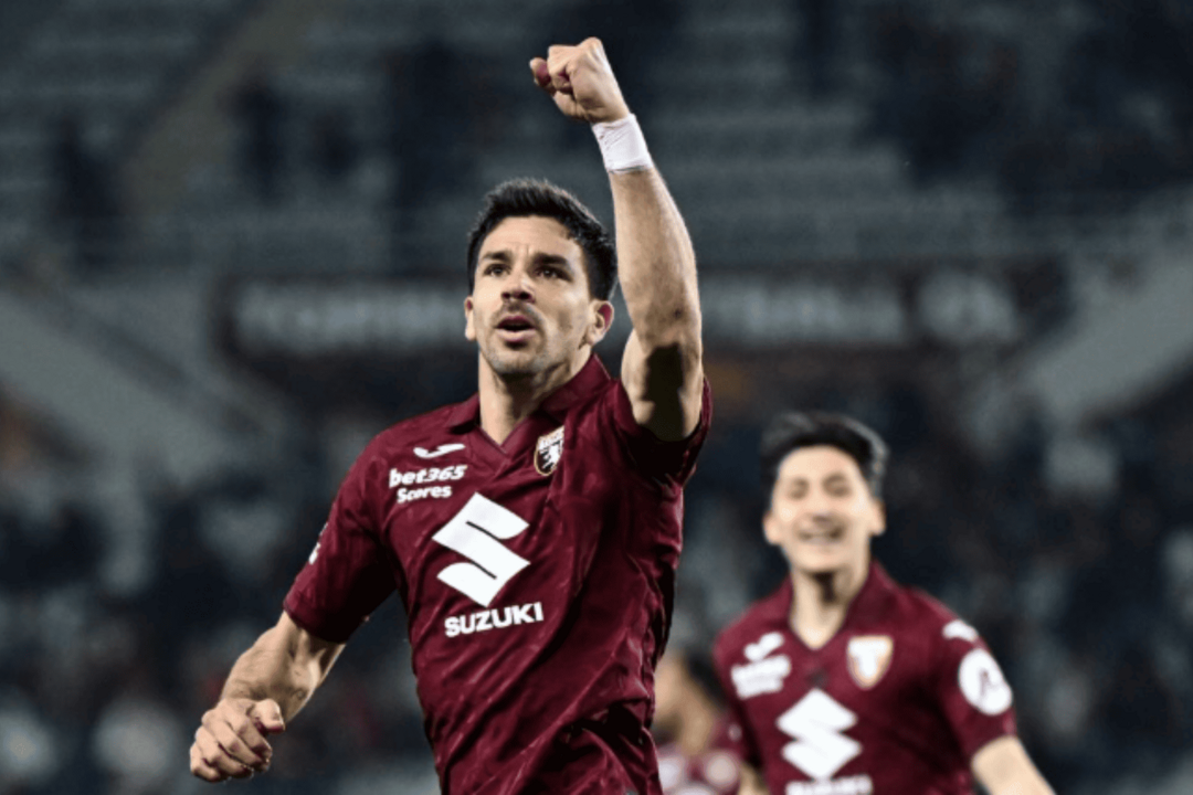 Giovanni Simeone con el Torino | Fuente (@simeonegiovanni)