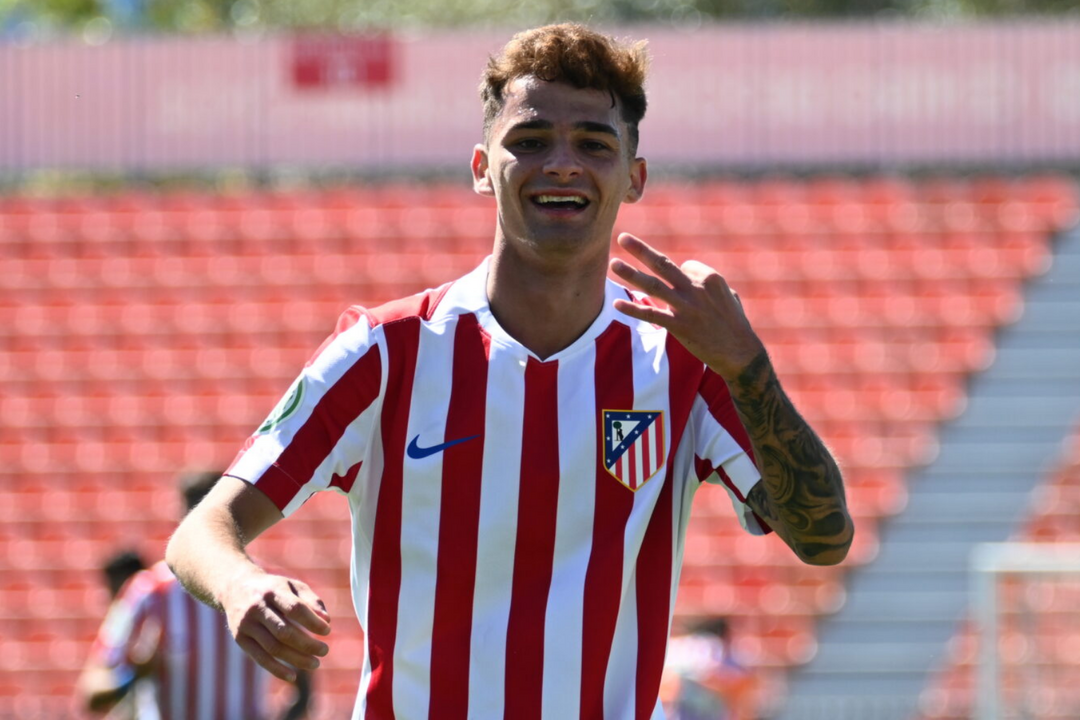 Jes&uacute;s Barrios, jugador del Atl&eacute;tico de Madrid C | Fuente (atleticosport.es)